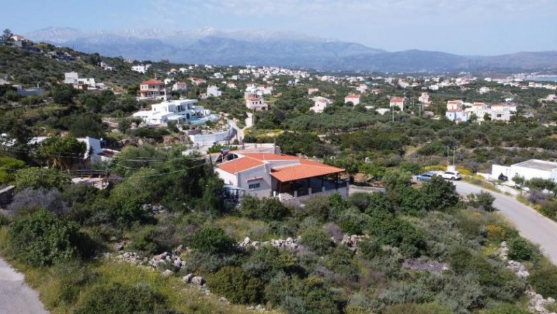 Kokkino Chorio Kreta, Kokkino Chorio: Grundstück mit Meerblick und Bergblick zu verkaufen Grundstück kaufen